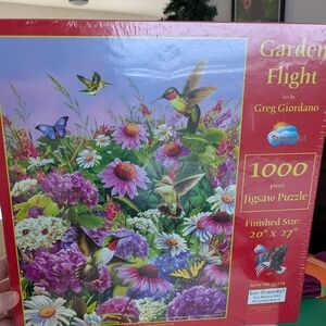 NIB Garden Flight Jigsaw Puzzle - 1000 Pieces